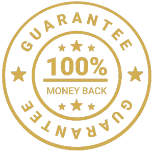 Moringa Magic money-back guarantee badge